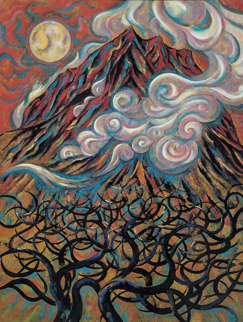倉島美友《厳雲光焔》